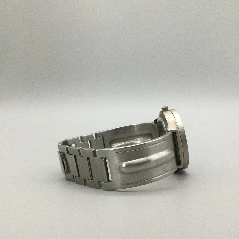 Vintage Storm Iceberg Men Watch 36mm Blue Dial Silver Tone 137497 New Battery 7" - Picture 8 of 15